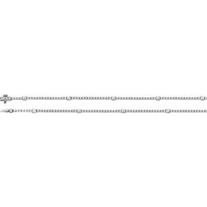 Lab-Grown Diamond Line Necklace