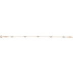 Bezel-Set Five-Station Bracelet