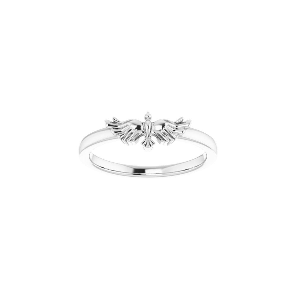 Holy Spirit Dove Ring