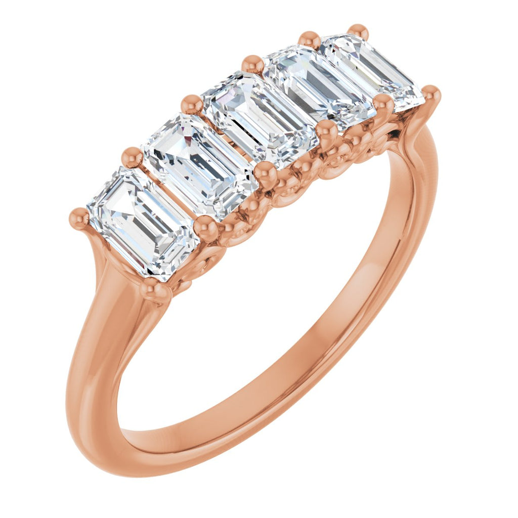 Five-Stone Anniversary Band