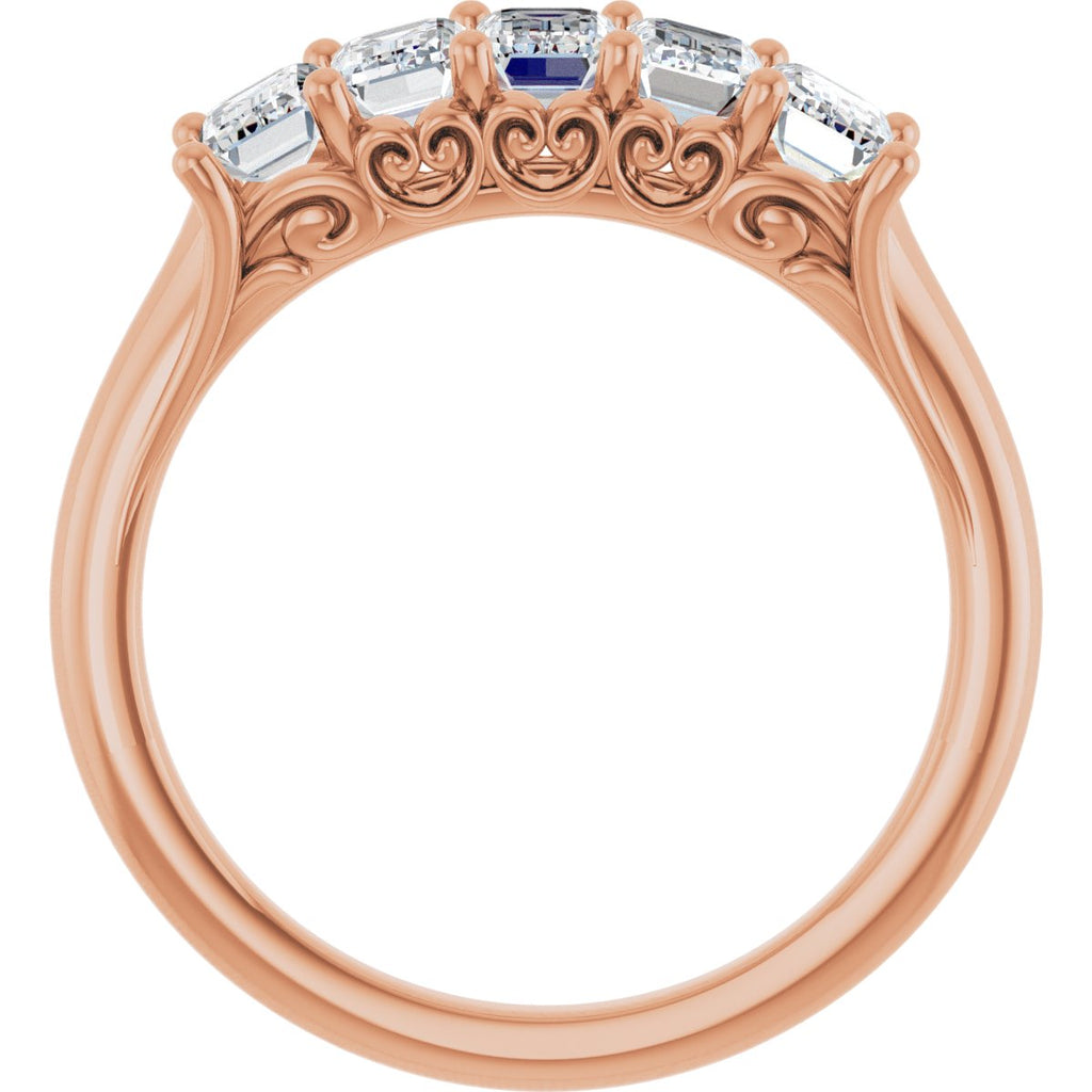Five-Stone Anniversary Band