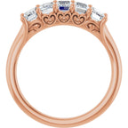 Five-Stone Anniversary Band
