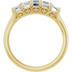 Five-Stone Anniversary Band