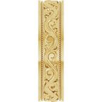 Milgrain Sculptural Flat Band