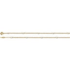 Lab-Grown Diamond Line Necklace