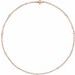 Lab-Grown Diamond Line Necklace