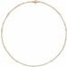 Lab-Grown Diamond Line Necklace