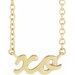 "XO" Necklace or Center