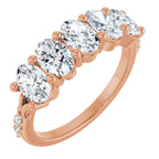 Five-Stone Anniversary Band