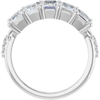 Five-Stone Anniversary Band