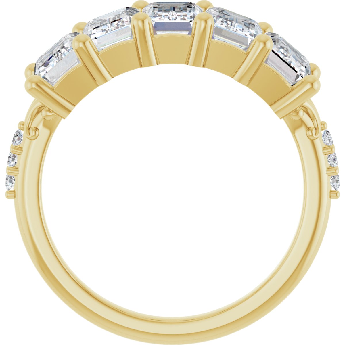 Five-Stone Anniversary Band