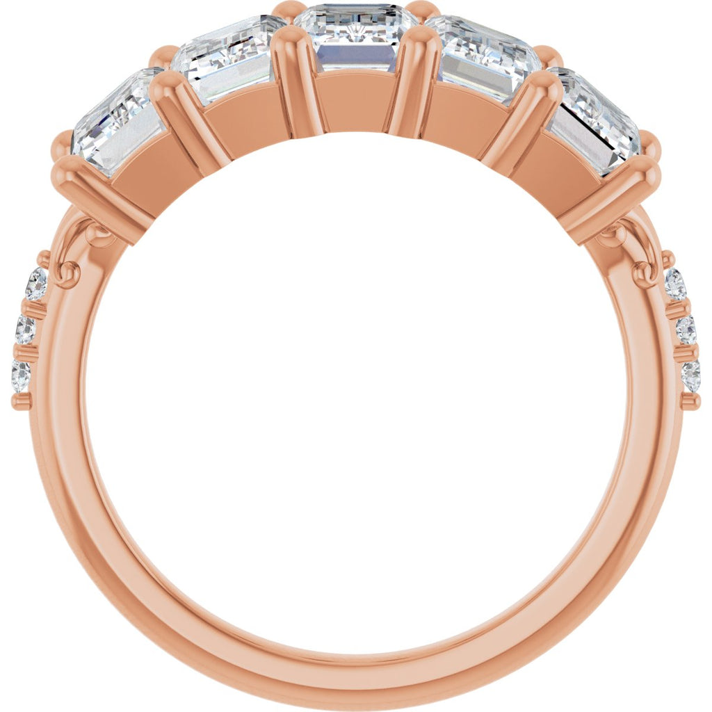 Five-Stone Anniversary Band