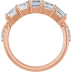 Five-Stone Anniversary Band
