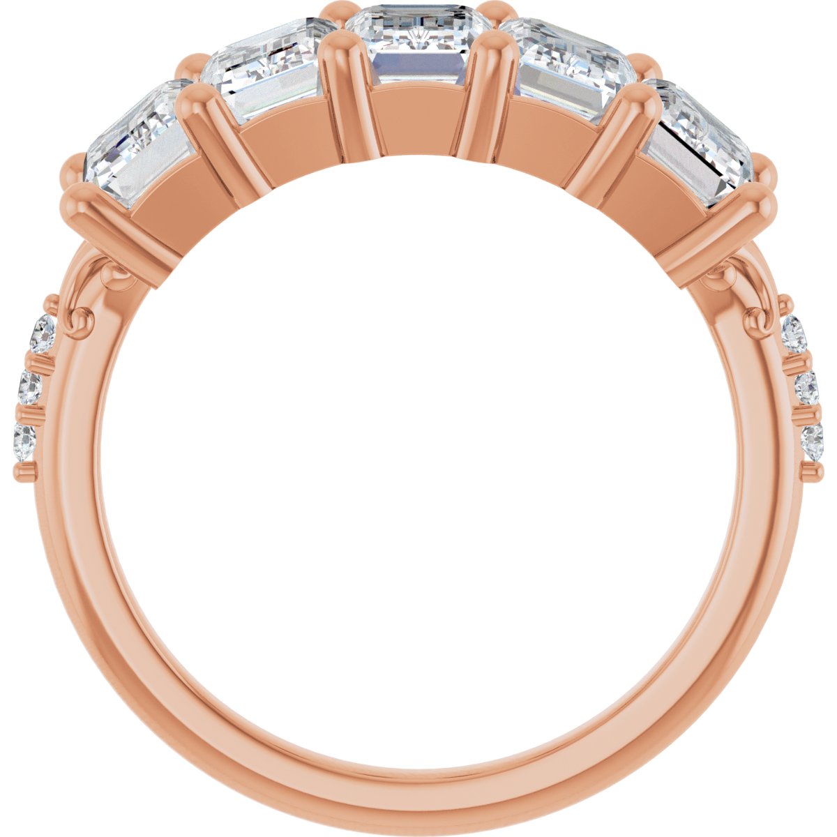 Five-Stone Anniversary Band