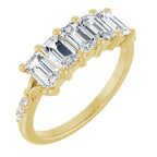 Five-Stone Anniversary Band