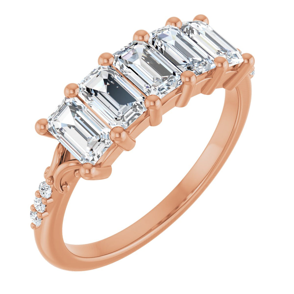 Five-Stone Anniversary Band