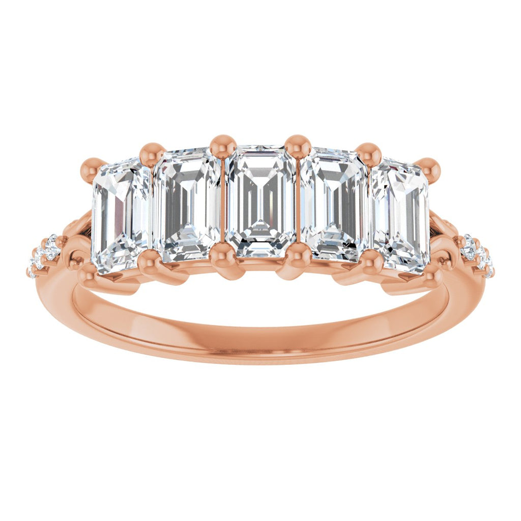 Five-Stone Anniversary Band