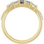 Five-Stone Anniversary Band