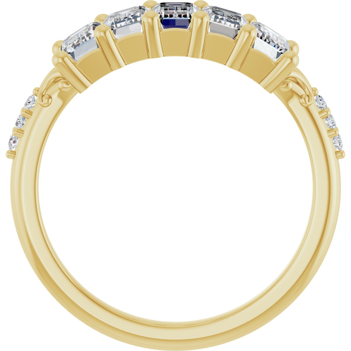 Five-Stone Anniversary Band
