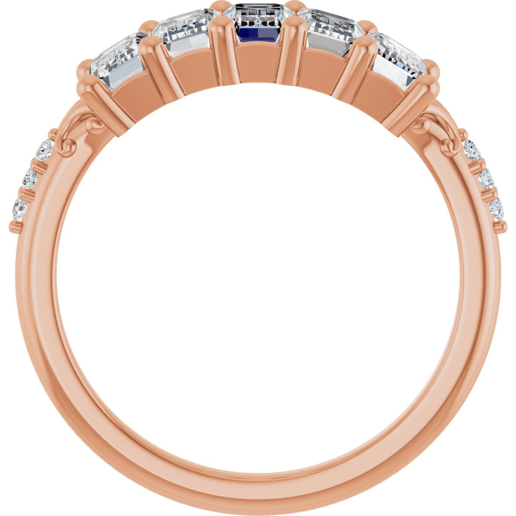 Five-Stone Anniversary Band
