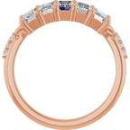 Five-Stone Anniversary Band