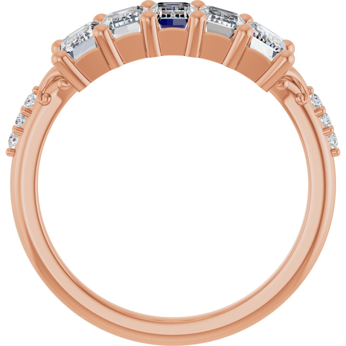 Five-Stone Anniversary Band