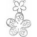 Flower & Butterfly Necklace or Center