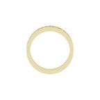 Milgrain Sculptural Flat Band