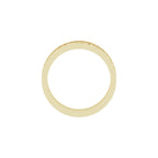 Milgrain Sculptural Flat Band