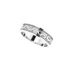 Milgrain Sculptural Flat Band