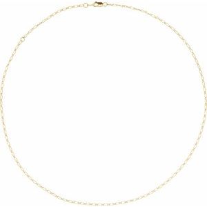 1.5 mm Figaro Chain