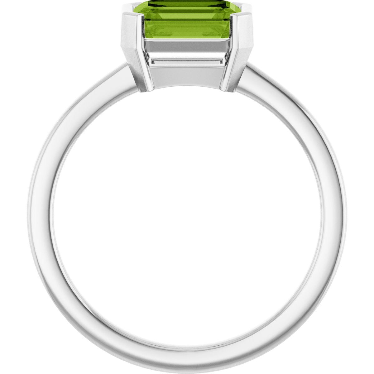 Half-Bezel Ring