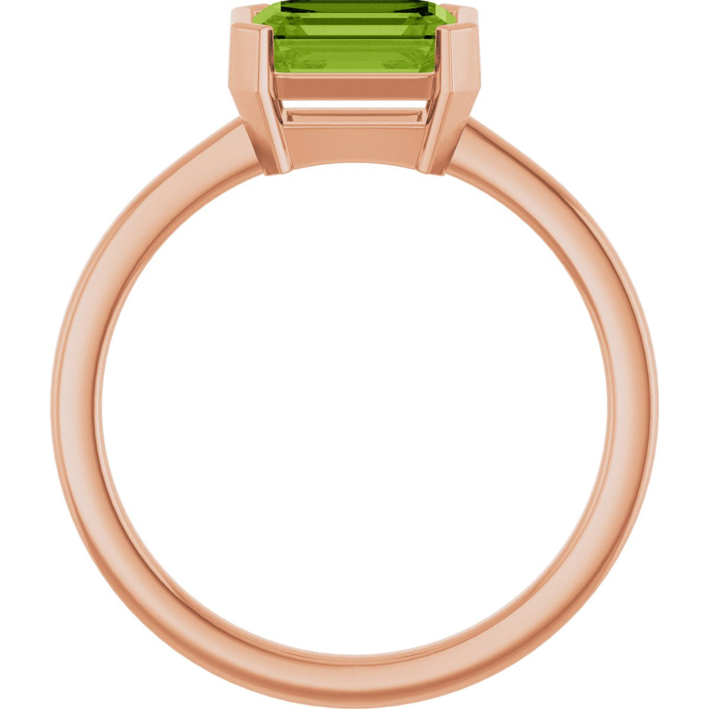 Half-Bezel Ring