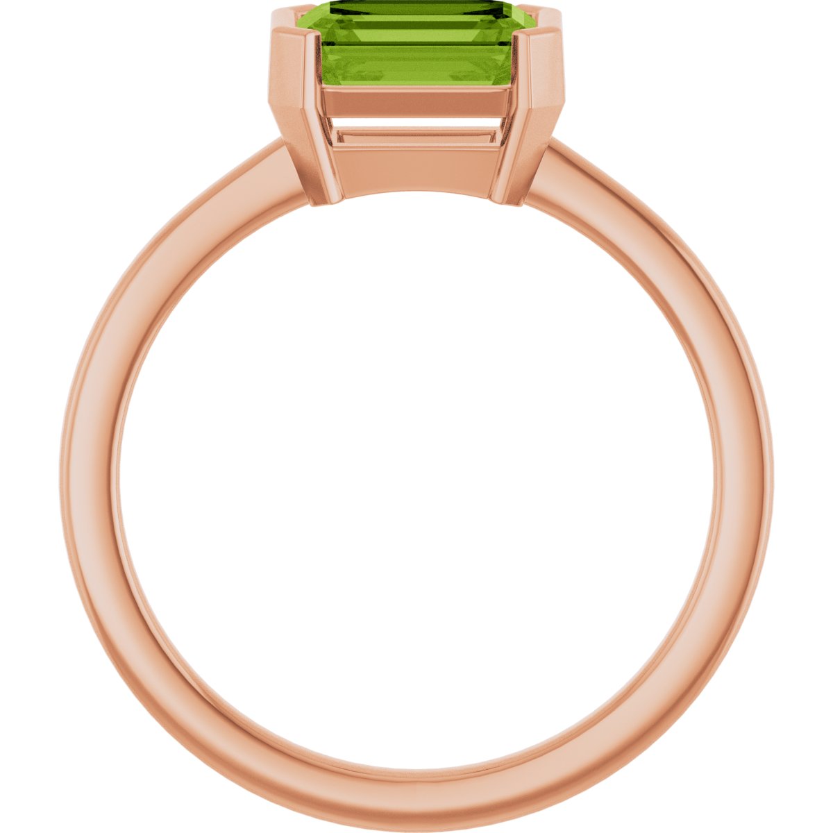 Half-Bezel Ring