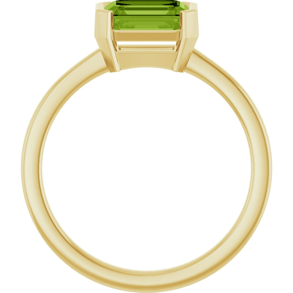 Half-Bezel Ring