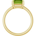 Half-Bezel Ring