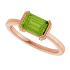 Half-Bezel Ring