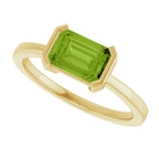 Half-Bezel Ring