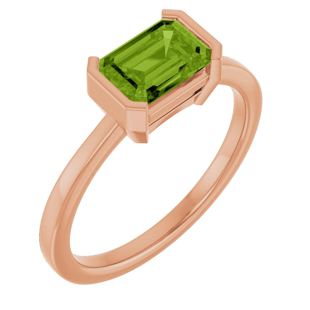 Half-Bezel Ring