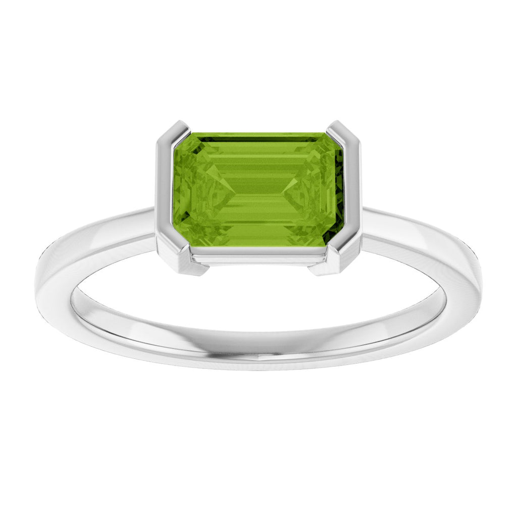 Half-Bezel Ring