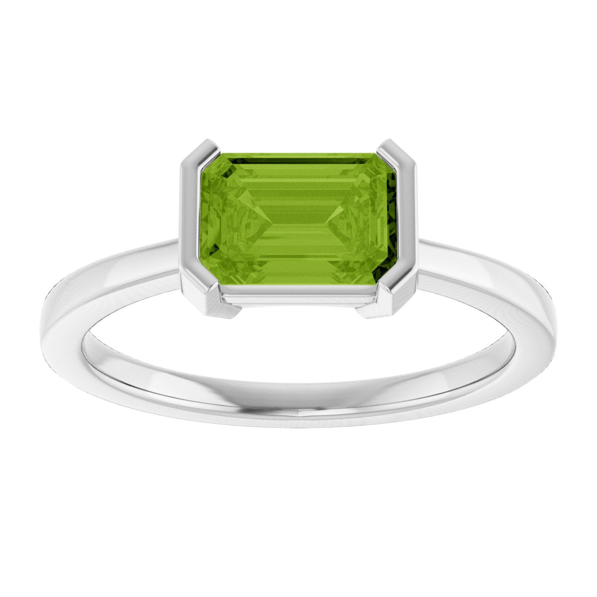 Half-Bezel Ring