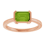 Half-Bezel Ring