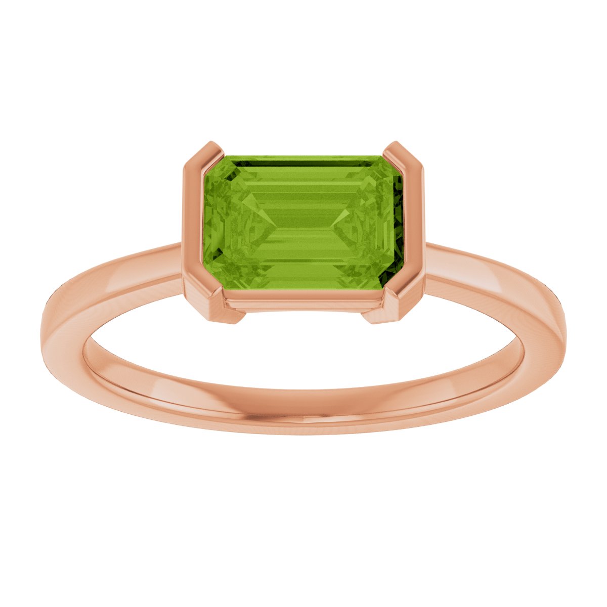 Half-Bezel Ring