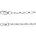 1.5 mm Figaro Chain