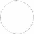 1.5 mm Figaro Chain