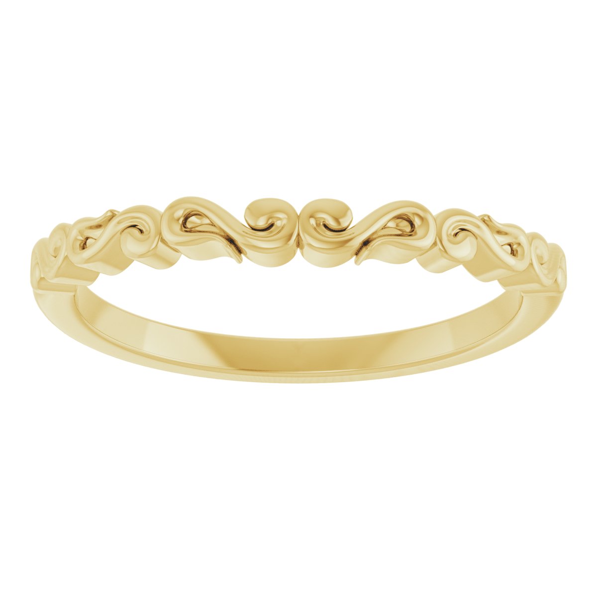 Solitaire Sculptural Engagement Ring or Band