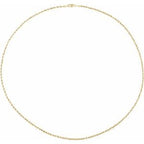 2 mm Hollow Rope Chain