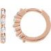 Marquise Hoop Earrings