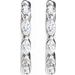 Marquise Hoop Earrings