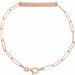 Engravable Bar Bracelet